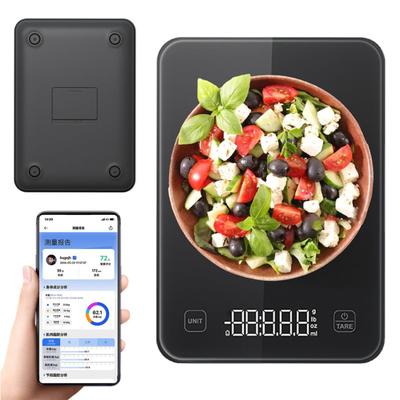 Smart Kitchen Scale with App 3g/10kg Precise Electronic Scale with Calorie Counter Nutrition
