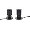 2pcs Display Spotlight Round USB Aluminum Alloy 360 degrees  Rotating Jewelry Showcase Display Light for Wine Cabinet