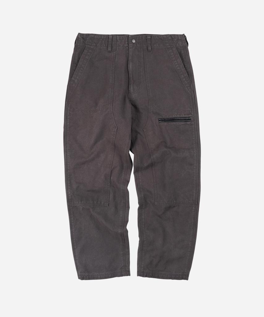 FRIZMWORKS Heavy Canvas Destroyed Double Knee Pants _ Mud