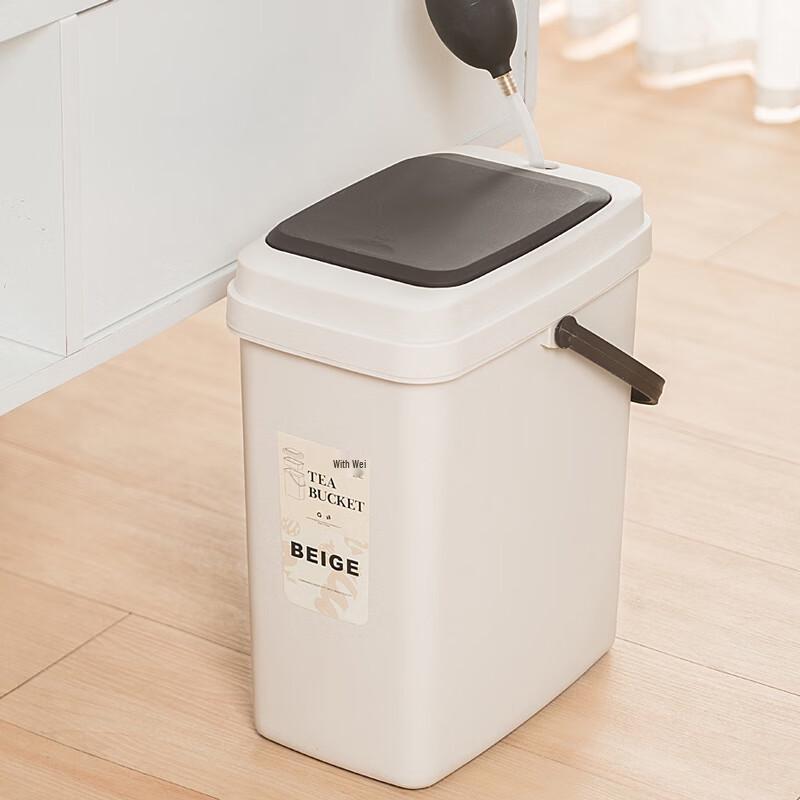 Homeglen Tea Waste Water Bucket with Lid