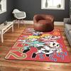 Retro Video Game Characters Rug Floor Mat for Living Room or Bedroom Soft and Comfortable Carpet a Gift for Birthday and Holiday.