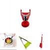 Silicone Fan-shaped Food Clip Kitchen 9 12 Inch Clamp Anti-scald Food Clip Convenient Bread Bbq Clip