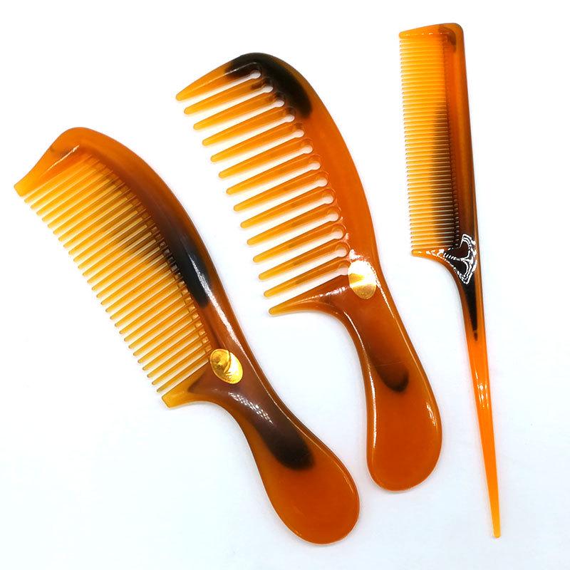 

Расческа для длинных волос у женщин - очень густые, широкие и средние зубцы - большой пластик, мягкий, не повреждает волосы Standard