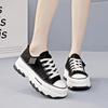 Thick-soled Platform Canvas Shoes for Women Summer Breathable All-match Casual Sneakers
