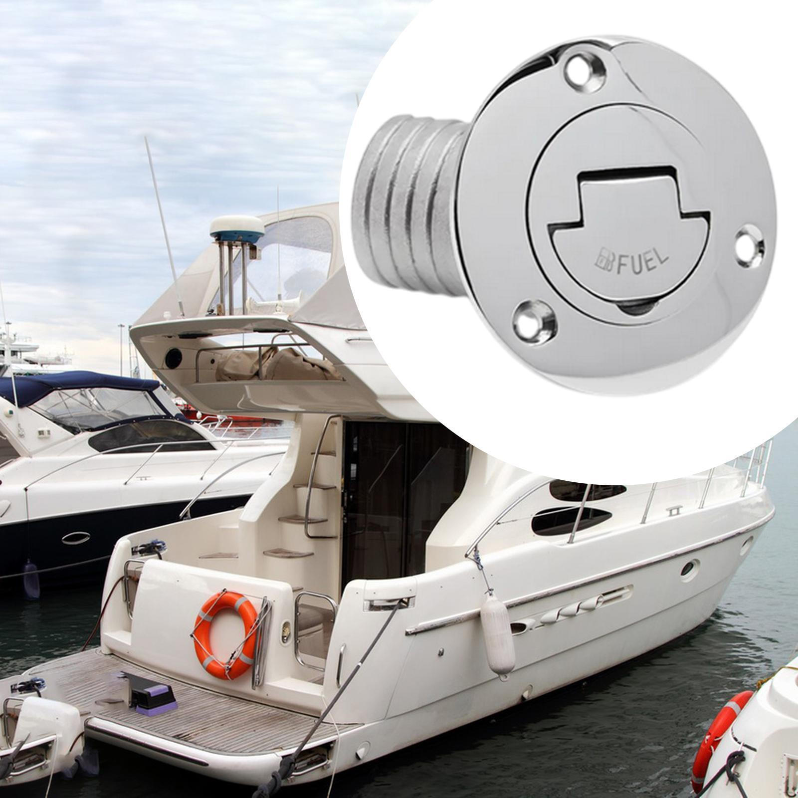 

Крышка заливной горловины для палубы лодки, морская фурнитура для шланга 38 мм, удобная, прочная, из нержавеющей стали, для яхт, автофургонов For FUEL