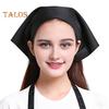 Triangle Head Scarf Women Hair Bandana Waiter Work Headscarf for Kitchen Restaurant Female Chef Cap for Bakers Baristas Cleaners