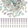 AB Crystal Glass Sew On Rhinestone Crystal Gems Dress Accessories for Costume, Clothes, Garments, DIY Crafts