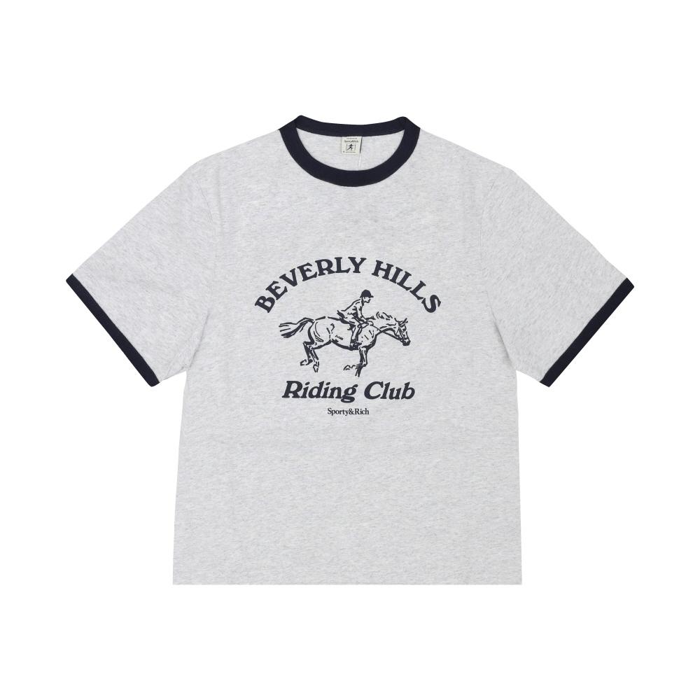 Спортивная футболка-ринжер для женщин S Клубная езда на лошадях Bh To07364255gy18 TO07364255GY18 (S)