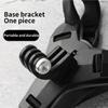 Motorcycle Chin Bracket Wear-resistant Shockproof Camera Holders Adjustable Lightweight Mount Holder Adults Supplies