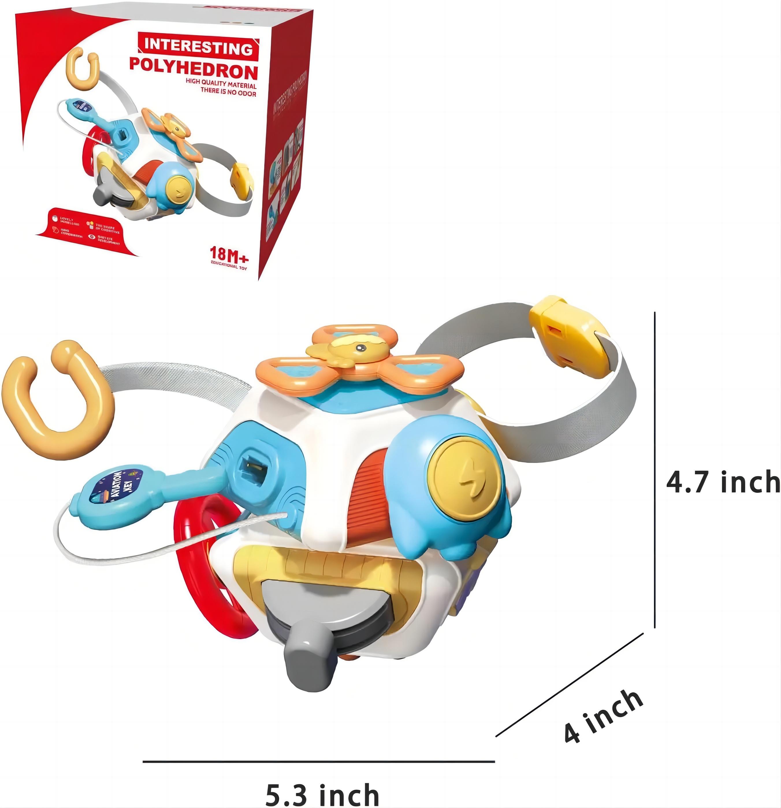 

Toys Educational Toys Baby Toy Simulation Steering Wheel Montessori Busy Board Stroller Driving Early Travel for Boy Girl Gift