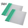 Document Folder 10 Pcs Report Folders with Clear Cover And Sliding Bar, A4 Holder Letter Size Covers, Presentation Binder for School Business File