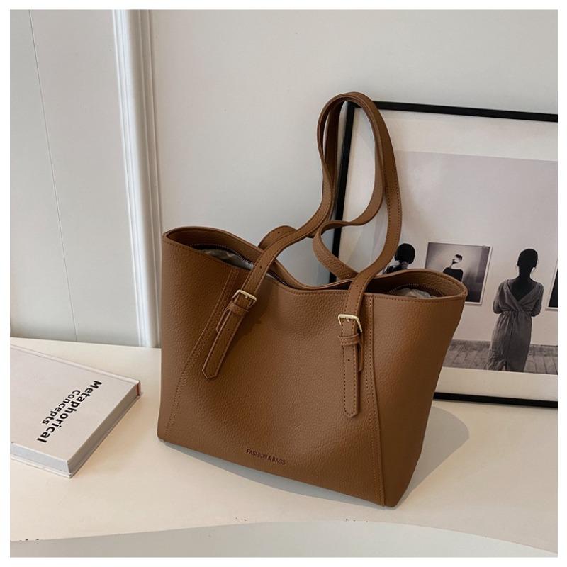 Large-capacity Minimalist Shoulder Bag for Students, Single-shoulder Bag for Casual Use, Tote Bag