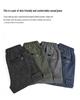 Men's Retro Wide-Leg Multi-Pocket Outdoor Pants for Running, Climbing, and Hiking