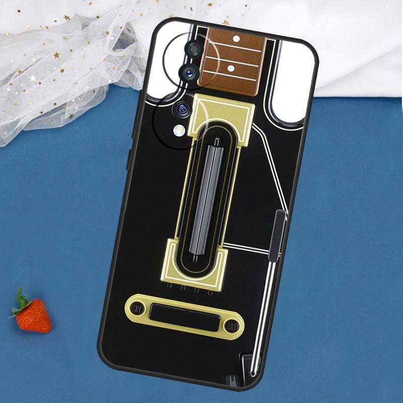 

Guitar Violin Fiddle Music Case For Honor Magic 7 5 6 Lite 8 Pro 200 400 50 70 90 X8c X8b X9a X9b X9c X9d Win RT Cover Honor X9d