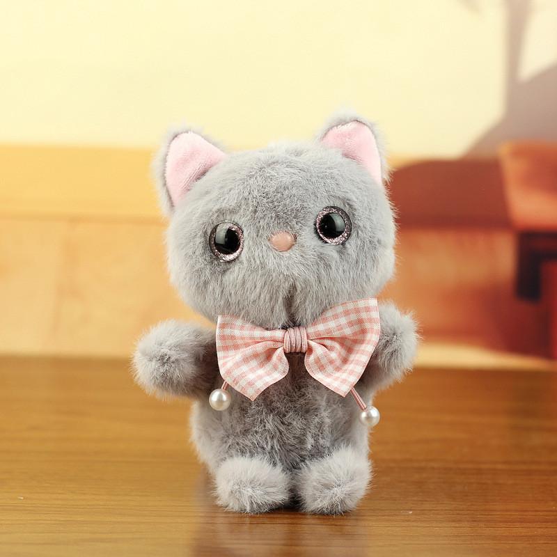 Cute Animal Plush Doll With Soft Fabric For Bag Accessories And Collection