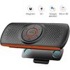 Bluetooth Car Speaker for Cell Phone HandsFree Bluetooth 5.0 Car Kits 3W Loud Speakerphone for GPS Music,Wireless in Car Handsfree Speaker with Visor