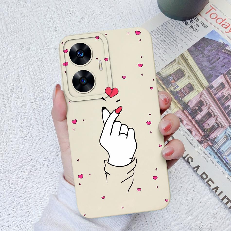 For OPPO Realme C55 C35 C33 C31 Phone Case Upgrade Camera Protection Liquid Silicone Bumper Cover For Realme C 55 35 33 31 Shell