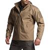 Cqr Lightweight Softshell Fleece-Lined Hooded Outdoor Jacket Thermal Water Repellent (Type B)