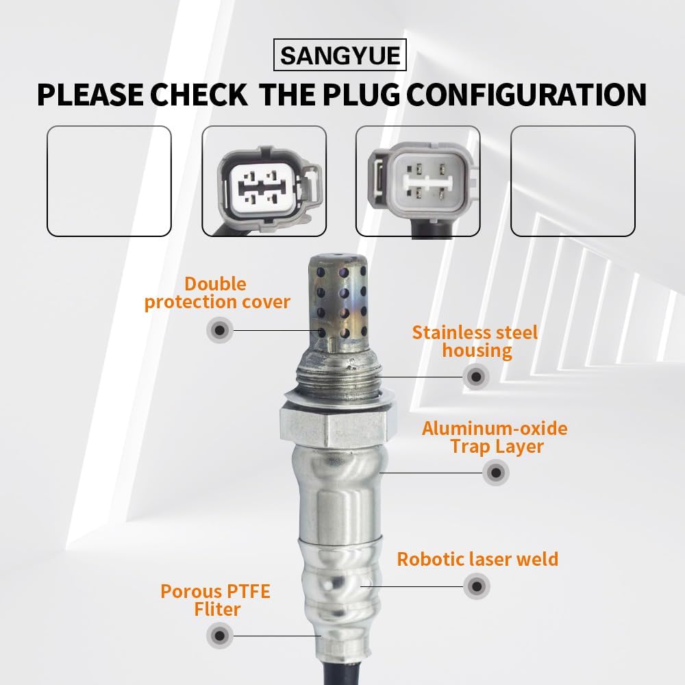 

2X Oxygen O2 Sensor for 2005 2006 Honda CR-V CRV 2.4L Upstream + Downstream