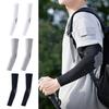 Cooling Arm Sleeves for Men Women, Breathable Ice Silk Arm Cover Sleeves, UV Sun Protection Sports Arm Sleeves, Compression Sleeves for Summer Outdoor