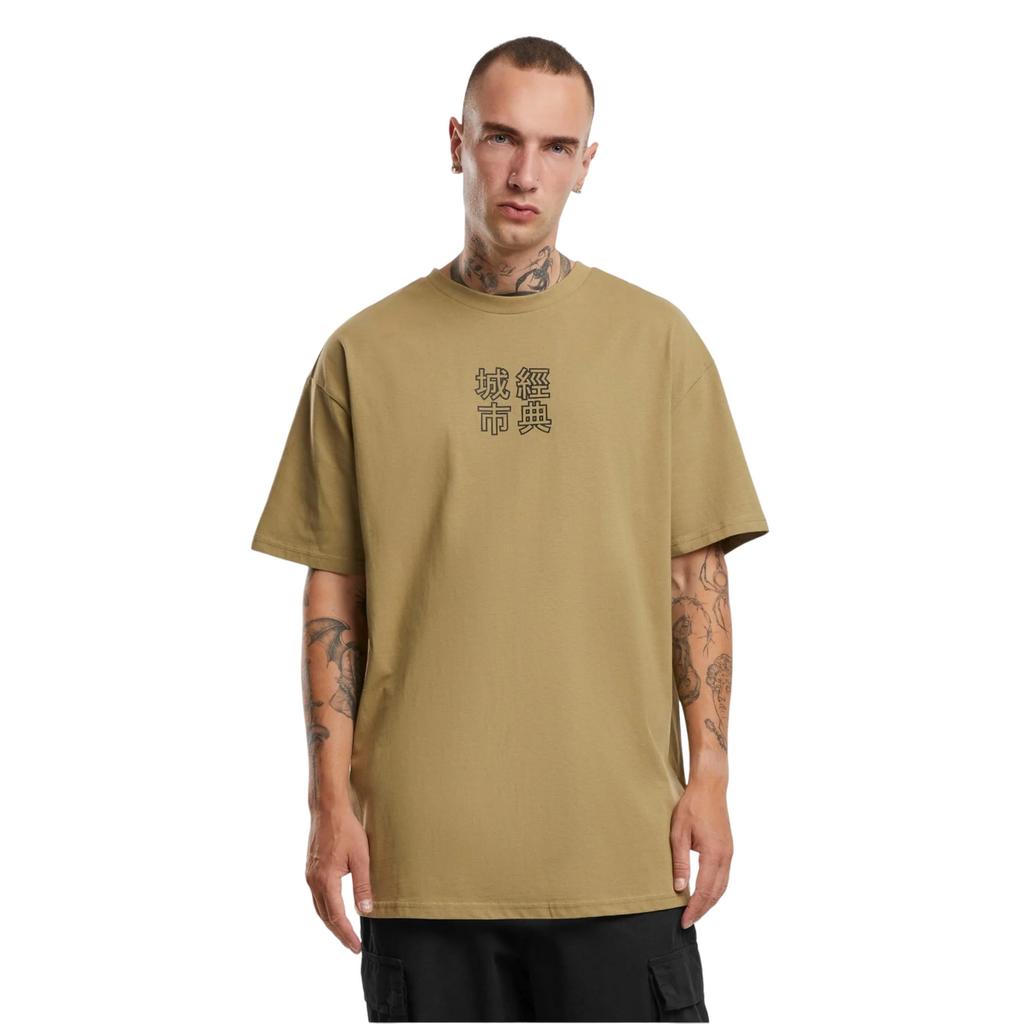 Urban Classics Herr Kinesiskt Symbol T-shirt
