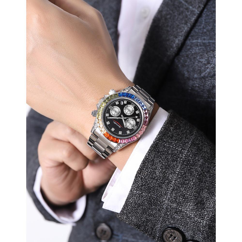 2025 NEW Watches For Man Luxury Chronograph Date Quartz Watch, Fashion Men's Stainless Steel Wristwatch