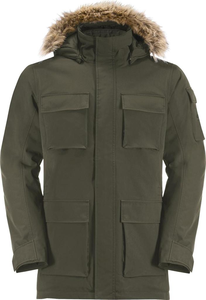 Куртка Jack Wolfskin Glacier Canyon Parka (1107674) островной мох
