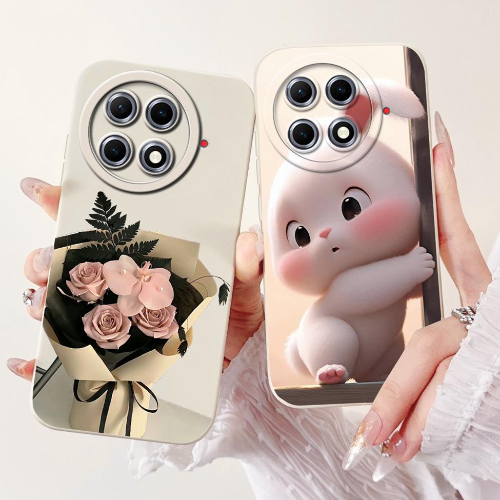 For Tecno Camon 30S Case CLA5 Silicone Cute Cat Fashion Butterfly Flower Love Painted Cover For Camon 30S Tecno Phone Case Funda