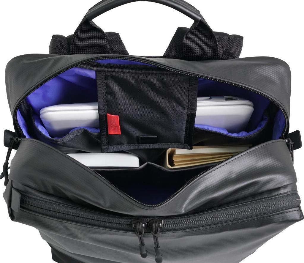 Manhattan Passage 3316BK Well-Organized City Backpack, Plus 2.1 (Black)