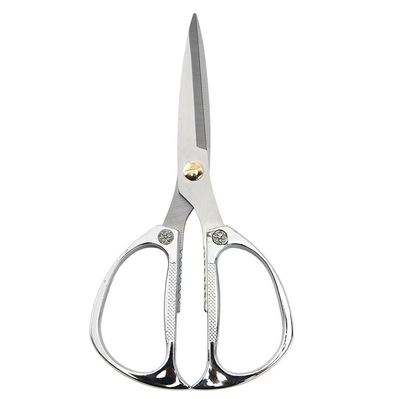 K82 Stainless Steel Multi-purpose Scissors: Office, Kitchen, Food, and Chicken Bone Cutting