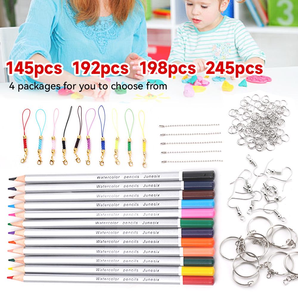 Heat Shrink Plastic Sheets Set Shrinky Art Film Paper Sheet Kit DIY Keychain Ornaments Creative Craft Embellishment Scrapbooking