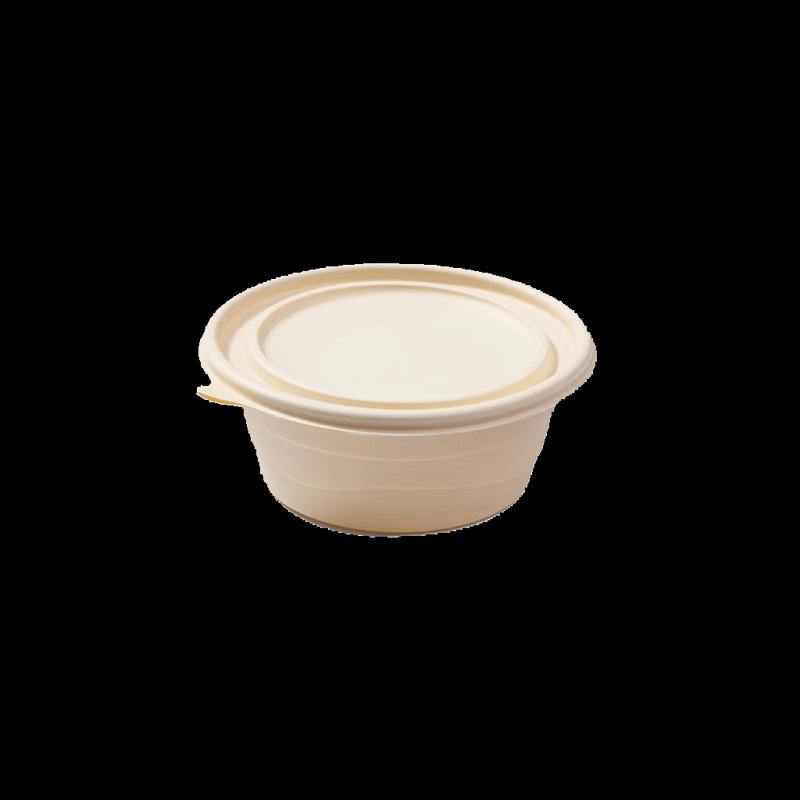 Mr. Corn Biodegradable Round Food Containers