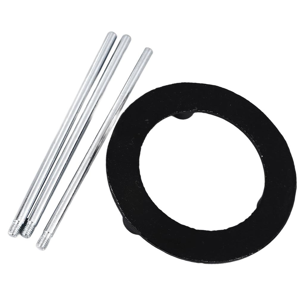 Open Fire Tripod Bunsen Lamp Burner Stand Cast Iron Tripod Support Holder for Chemical Experiment