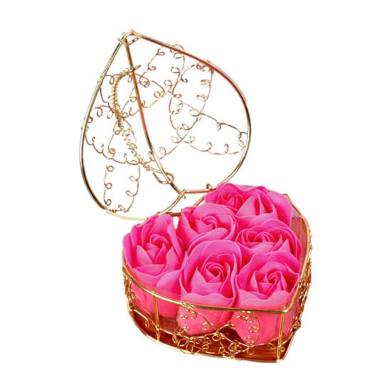 1 Set Practical Artificial Flower Vibrant Color Excellent Simulation Soap Rose Decor Wedding Party Prop