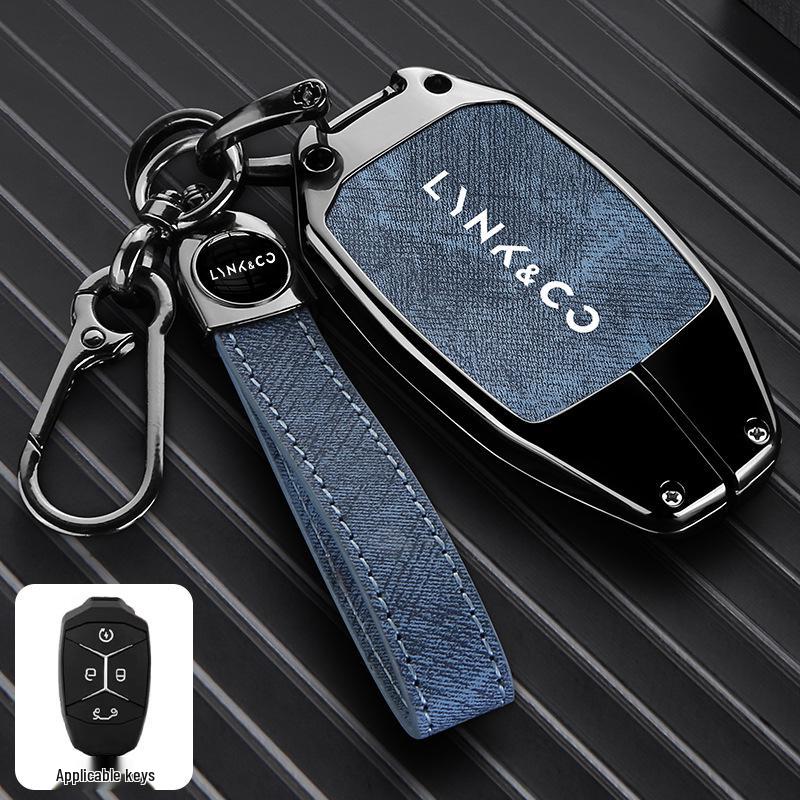 Key Case for Lynk & Co Models 01, 02, 03, 05, 06 (2021) - Car Shell Buckle