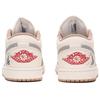 Jordan Air Jordan 1 Abrasion Resistant Low top Vintage Basketball Shoes Men's Beige Gray 553558-169(TeamThree-)
