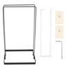 Hanger Organizer Stacker Metal Clothes Hanger Stand Household Closet Laundry Room Holds Storage Rack