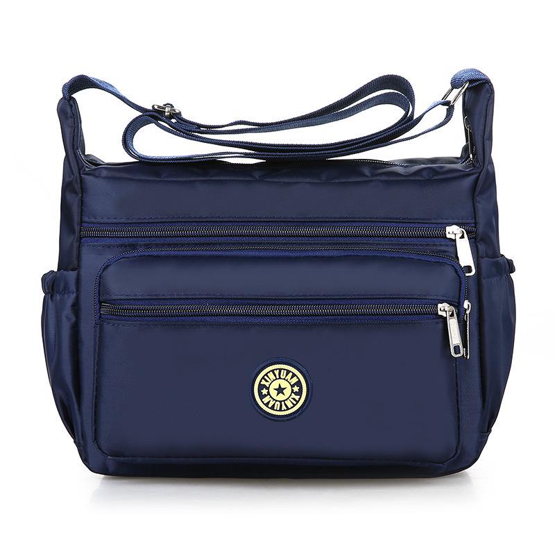 Large Capacity Women's Single-Shoulder Crossbody Bag - Stylish Oxford Nylon for Middle-Aged Moms