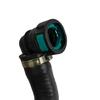 Radiator Coolant Hose Assembly 21452793 46483018 for FM Heavy Duty Truck D13 D16, Curved Vehicle Replacement Hose with Fitted Ends and Metal Securing