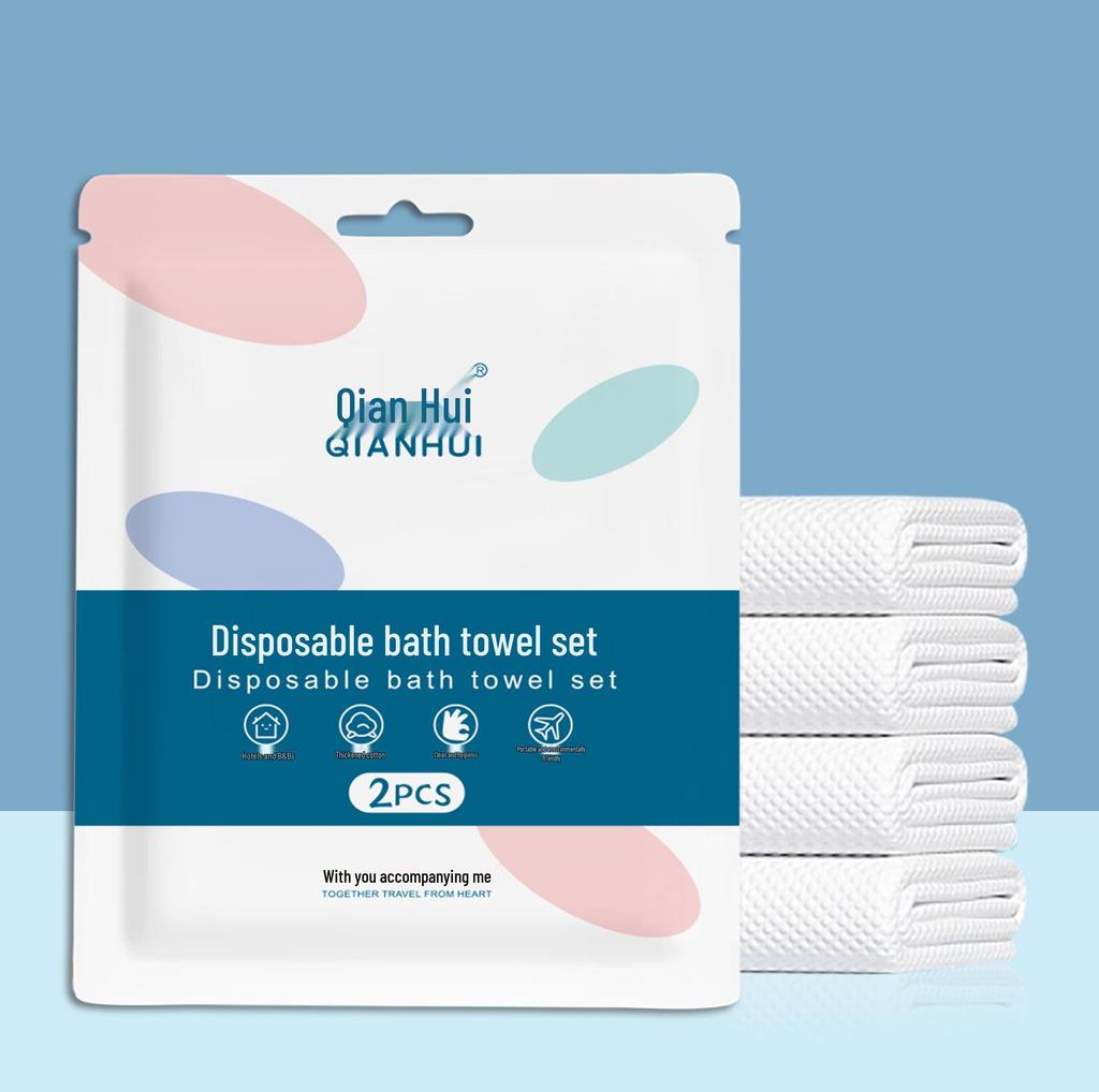 Toalla de Viaje Compacta Engrosada - Toallita Facial Desechable Desmaquillante