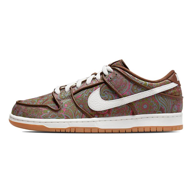 Nike Dunk Low Pro Premium Sb 'Paisley' Skate Shoes Sneakers DH7534-200