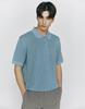 CONCEPTS1ONE Textured Short Sleeve Polo Knit Sweater 10055532/055532 [4Color]