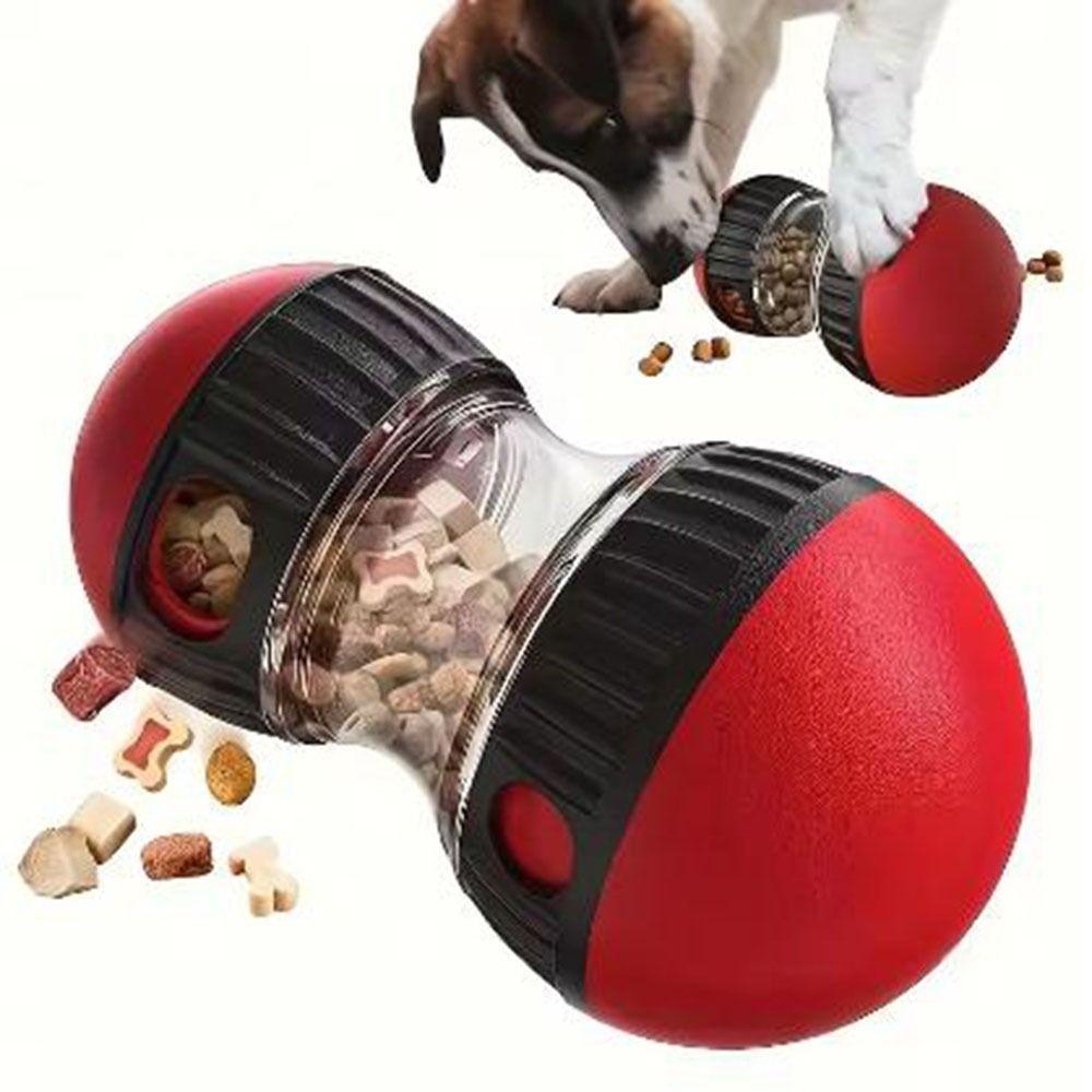 Interactive Dog Treat Leaking Toy Bite-resistant Pet Food Dispenser Dog Slow Feeder Ball  Home