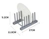 Kitchen Organizer Pot Lid Rack Stainless Steel Spoon Holder Pot Lid Shelf Cooking Dish Rack Pan Cover Stand Kitchen Accessories