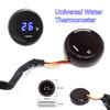 Termômetro Universal para Motocicleta Instrumentos Temperatura da Água Temperatura Medidor de Visor Digital
