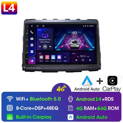 8GB+128GB Carplay Radio For Ssangyong Rodius Turismo Stavic 2013+ Car stereo Multimedia Player Android Auto GPS navigation