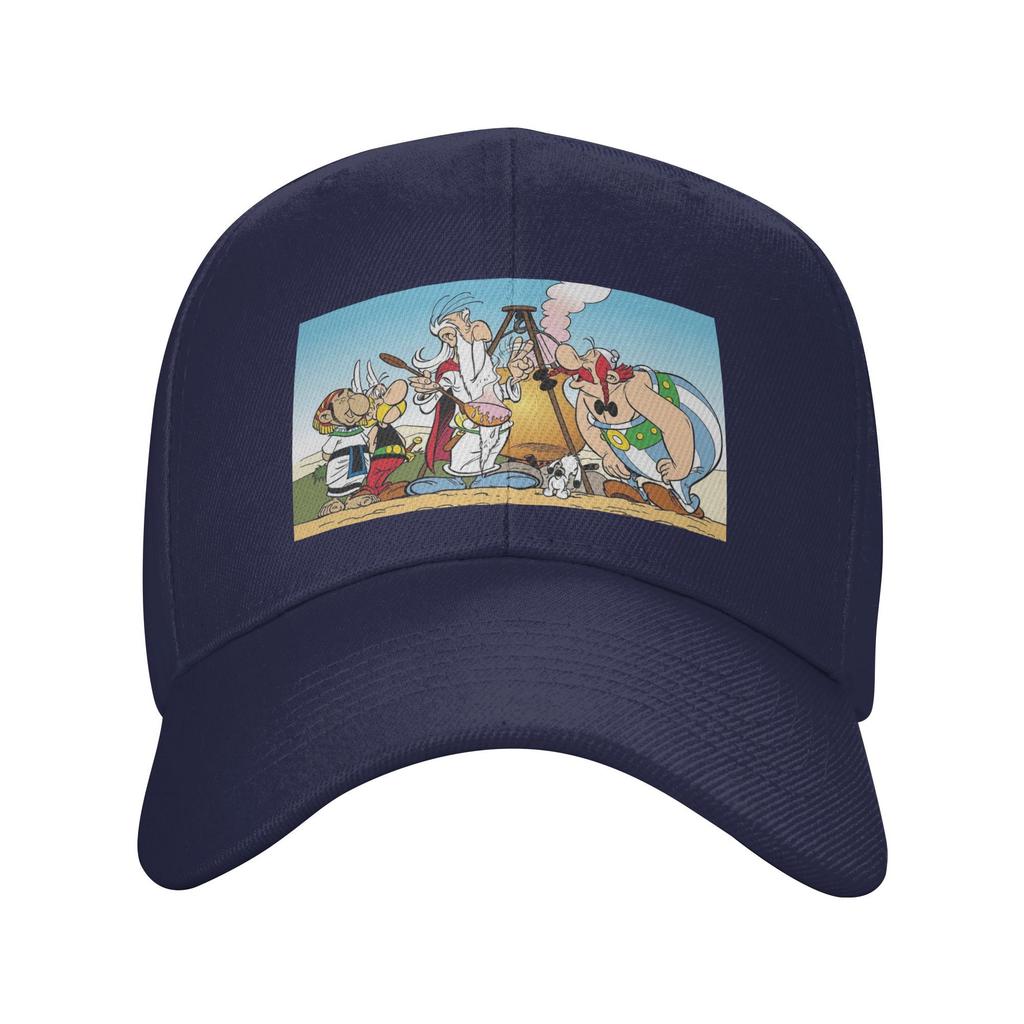Unisex Baseball Hats Asterix And Obelix Dogmatix Outdoor Streetwear Summer Sports Baseball Caps Hip Hop Cap Casquette Hats