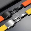 316L Stainless Steel Watchband Clasp 16m 18mm 20mm Silicone stainless steel Watch Fold Safety Clasp Deployant Buckle accessories