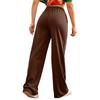 Cargo Pants Women  Elastic Waist Wide Leg Trousers Summer Loose Fit Hiking Jogger Pant With Pocket