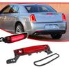 GTINTHEBOX for 2015 2016 2017 2018 2019 2020 2021 2022 2023 Chrysler 300 High Mount LED Third Brake Light Rear Lamp Stop light Red Lens